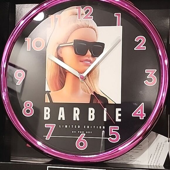 Barbie As You Are Limited Edition Analog Wall Clock - Picture 2 of 6